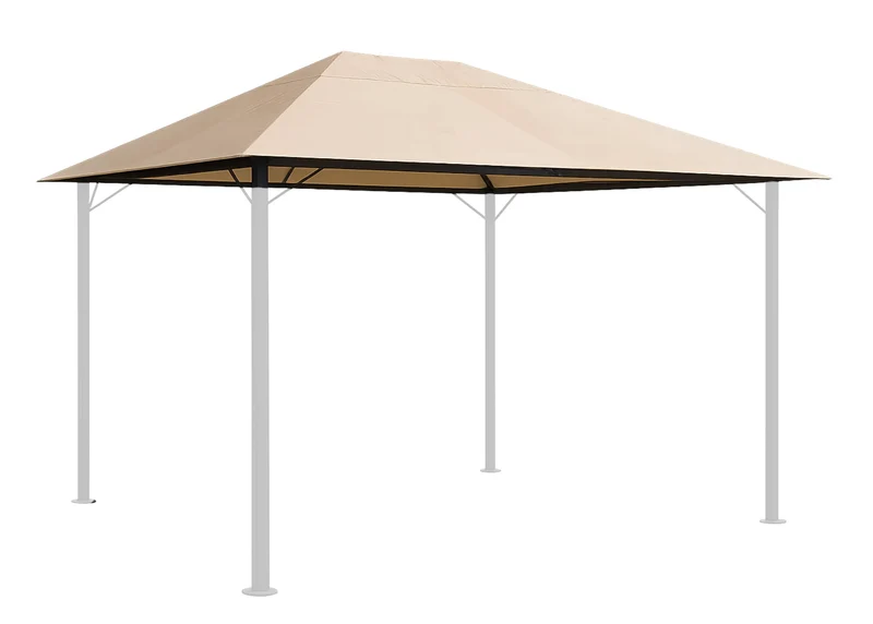 QUICK STAR Ersatzdach für Pavillon 3x4m in Sand, wasserabweisend