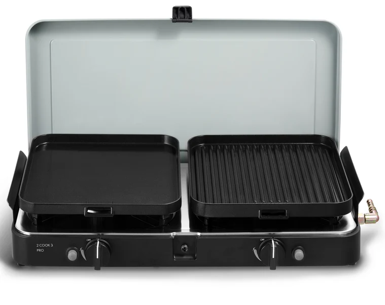 Gaskocher - 2-Cook 3 Pro Deluxe - 50 mbar