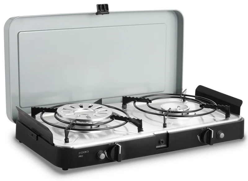 Gaskocher - 2-Cook 3 Pro Deluxe - 50 mbar