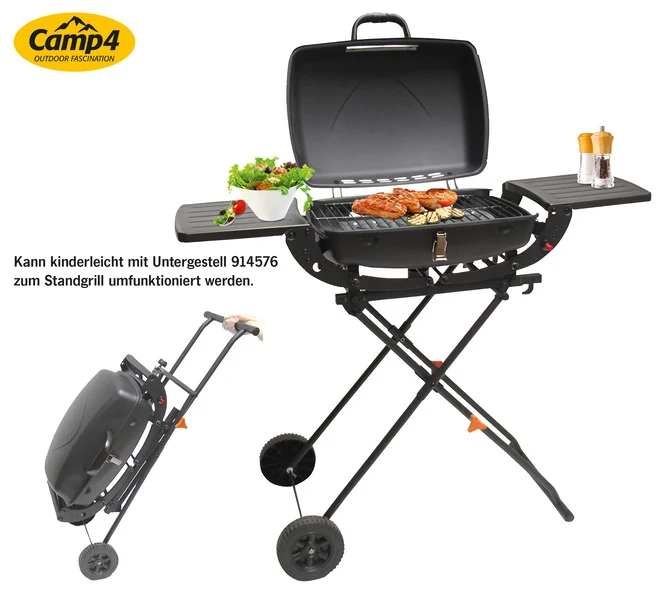 Gasgrill, 30mbar, Camp4 Malibu