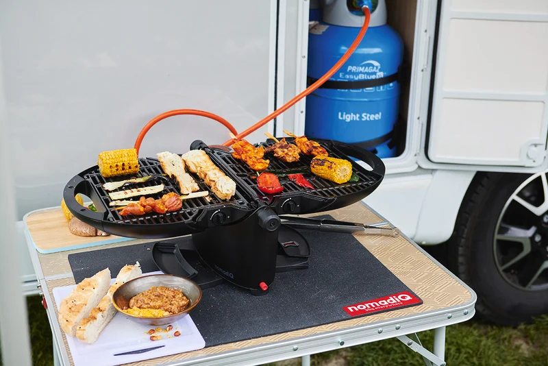 NomadiQ BBQ - Der tragbare Gasgrill 30mbar