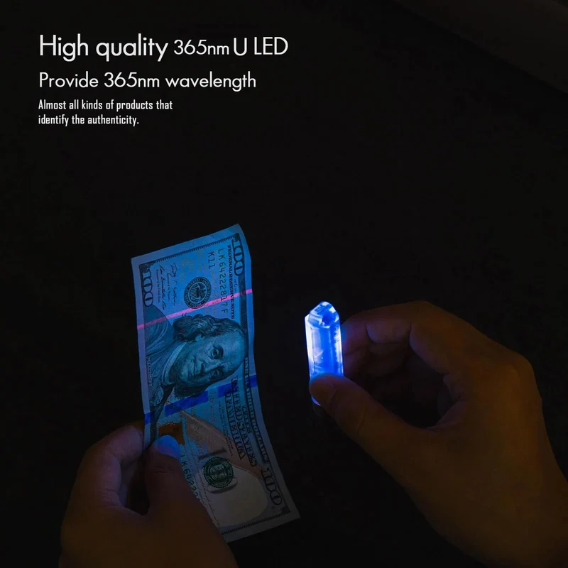 RovyVon A8 G4 LED Schlüsselanhänger-Taschenlampe, 650 Lumen