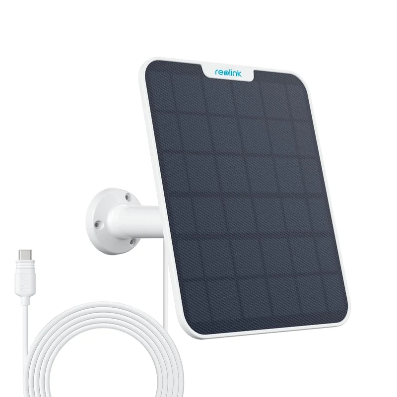Reolink 6W Solarpanel für Akku-Überwachungskameras, IP65, weiss