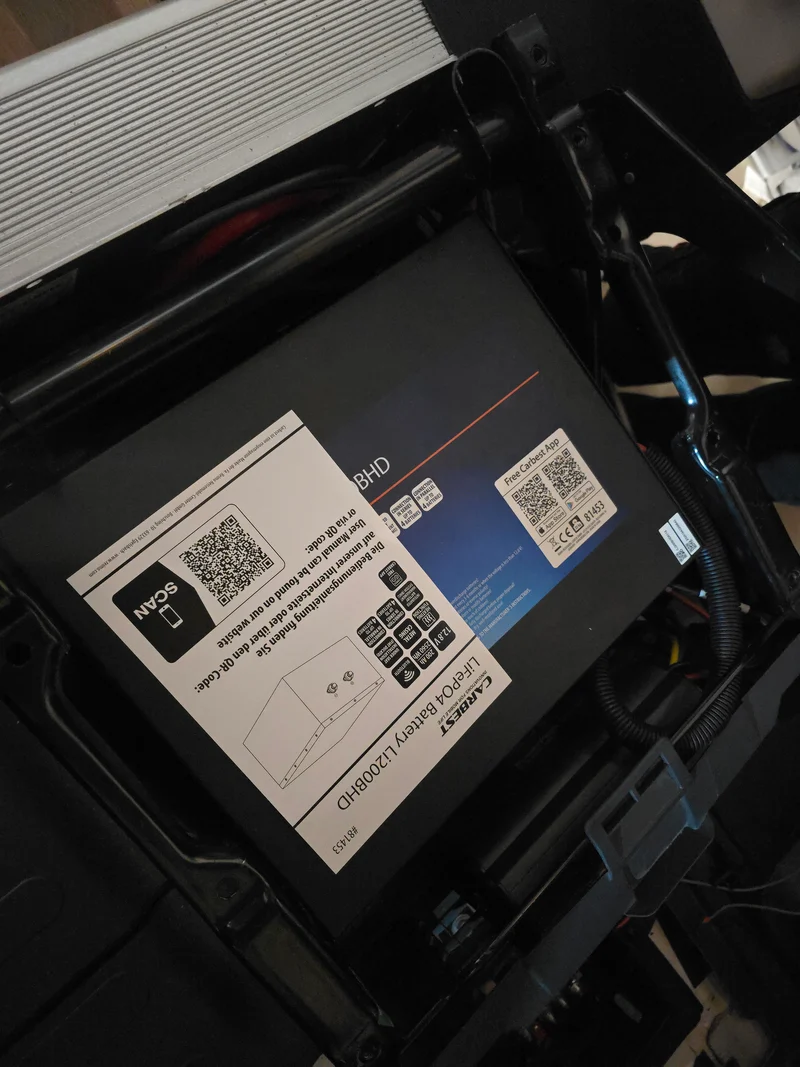 LiFePO4 Batterie Li200BHD - Untersitz-Batterie Fiat Ducato