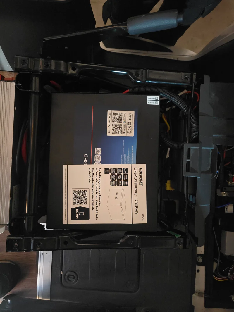 LiFePO4 Batterie Li200BHD - Untersitz-Batterie Fiat Ducato