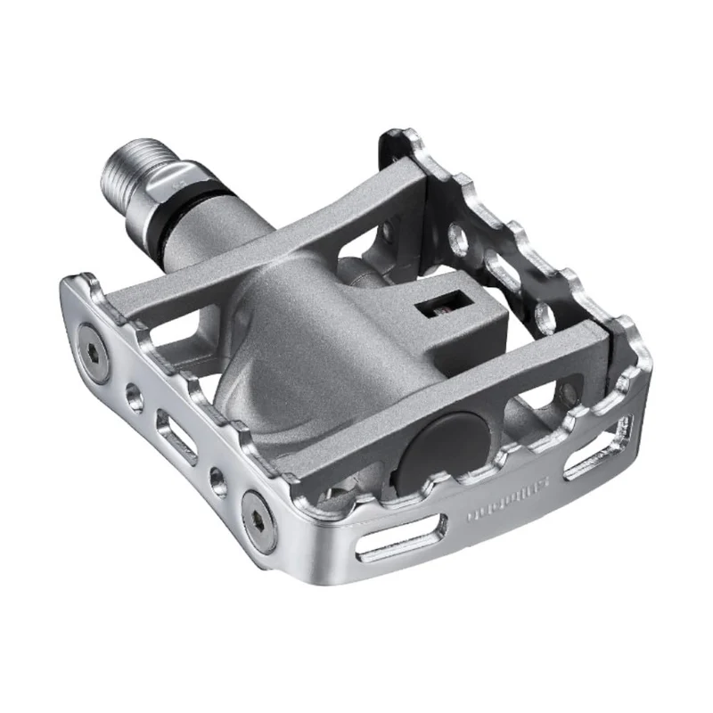 Shimano PDM-324 Fahrradpedale SPD mit Cleats, silber