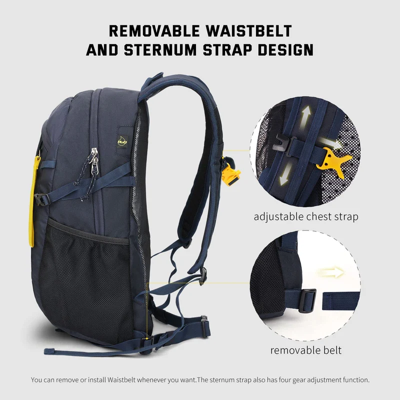 SKYSPER LANTC20 Wanderrucksack 20 L mit Rückenbelüftung