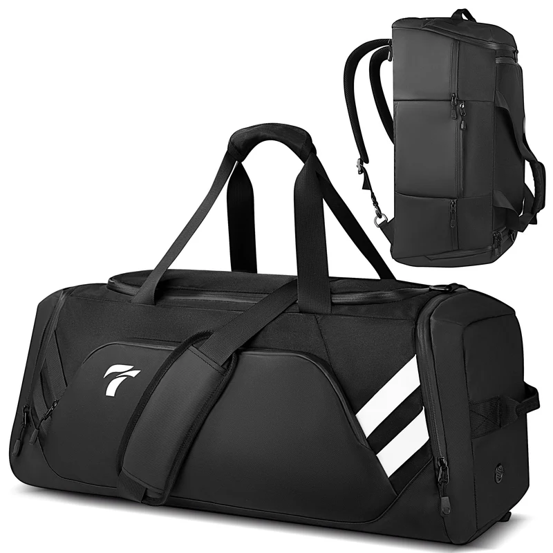 Cozor Sporttasche 58L, Reisetasche mit Schuhfach und Nassfach