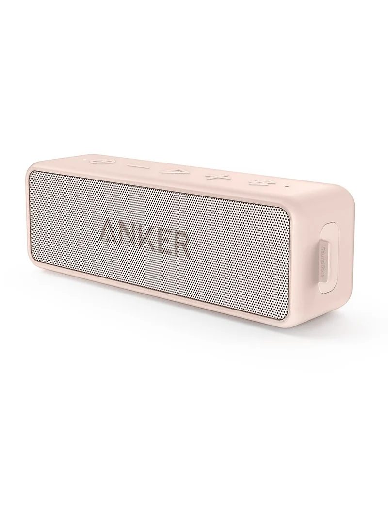 soundcore Anker 2 Bluetooth-Lautsprecher, 12 W Stereo, IPX7, 24 h Akku