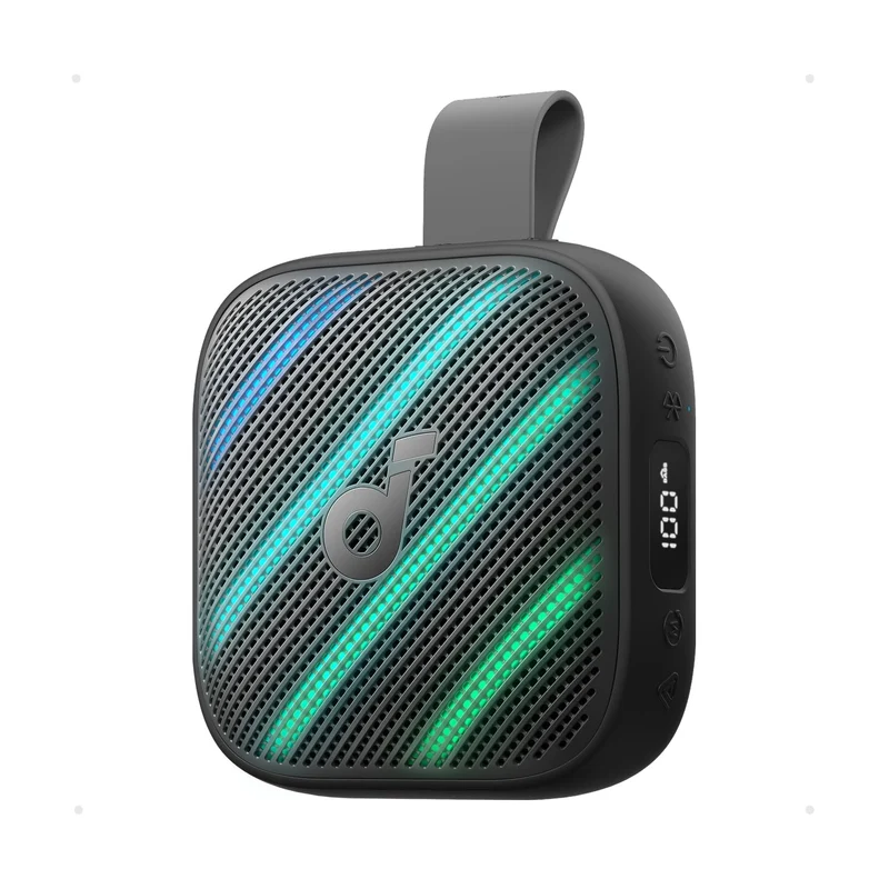 soundcore Boom Go 3i Bluetooth-Lautsprecher 15W, IP68, Schwarz