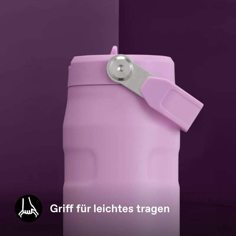 Stanley 1913 Flip Straw Thermotrinkflasche 0.7 l mit Strohhalm, Lilac