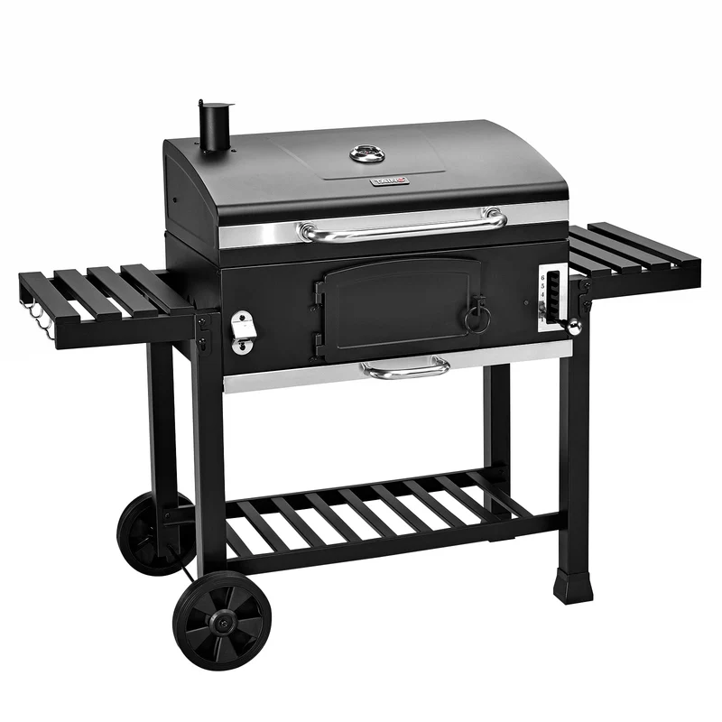 TAINO HERO XXL Smoker Holzkohlegrill BBQ Grillwagen Standgrill