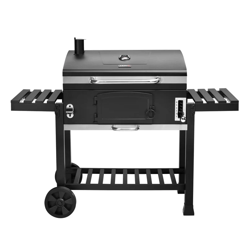 TAINO HERO XXL Smoker Holzkohlegrill BBQ Grillwagen Standgrill