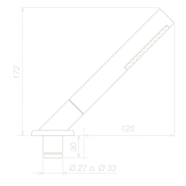 Duschset TREND E - Mit 3/8" Anschluss