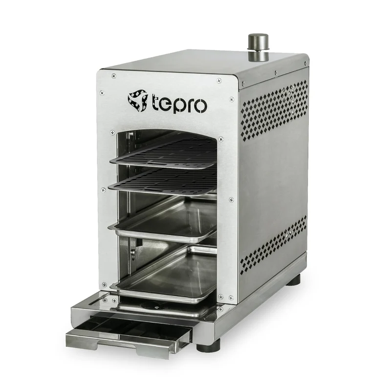 tepro Steakgrill Toronto Gasgrill, Keramik-Infrarotbrenner, 800 Grad