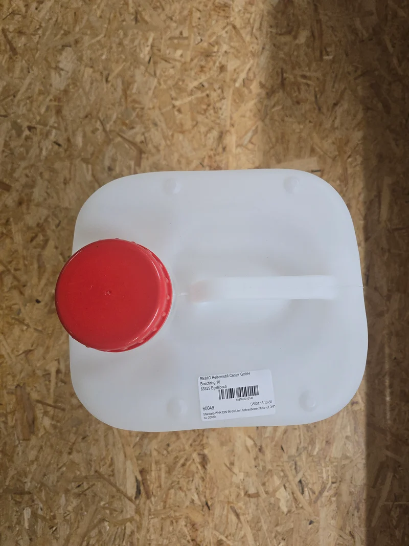 Wasserkanister / Wassertank / Tank / mobiler Tank - Stand-Weithalskanister 30 l