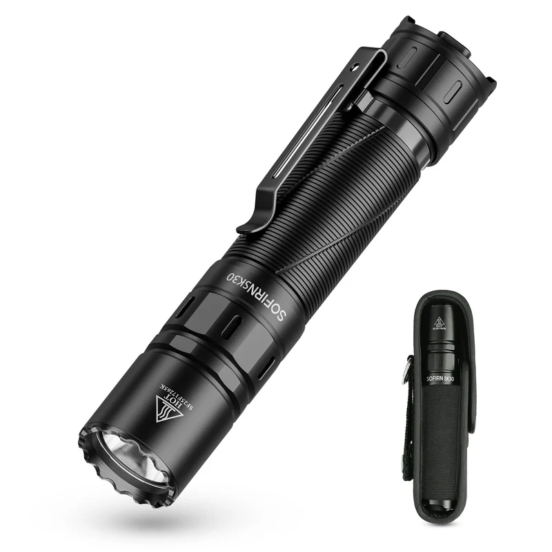 Sofirn SK30 LED Taschenlampe 3000 Lumen USB-C taktisch aufladbar