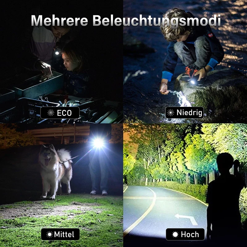 Sofirn SK30 LED Taschenlampe 3000 Lumen USB-C taktisch aufladbar