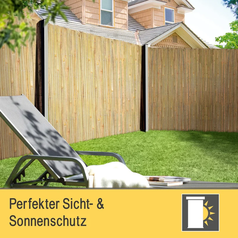 Sol Royal SolVision B89 Bambus Sichtschutz 120x600 cm