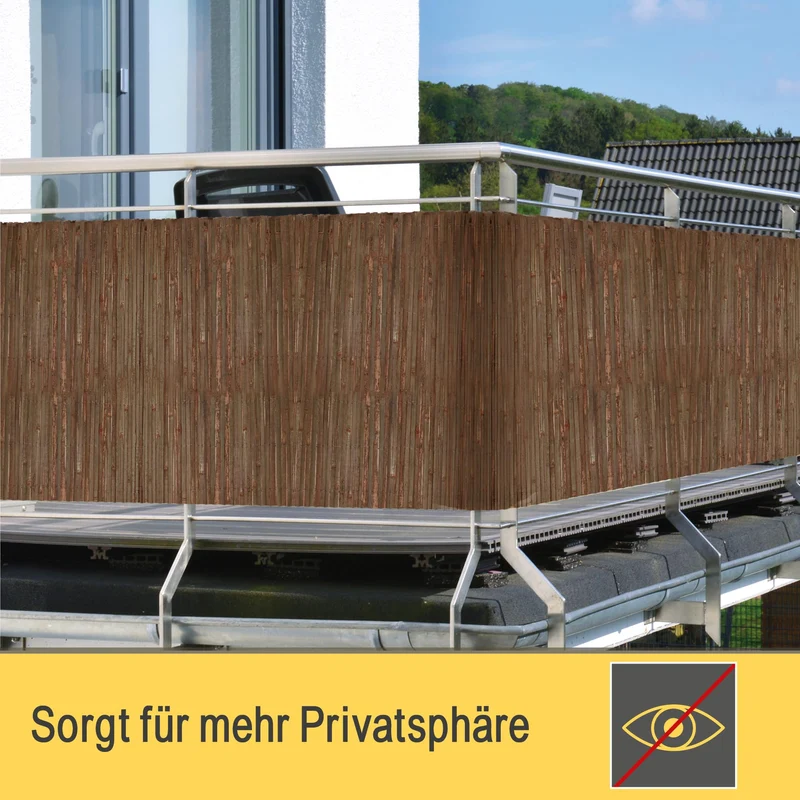 Sol Royal SolVision B89 Bambus Sichtschutz 80x600 cm für Garten