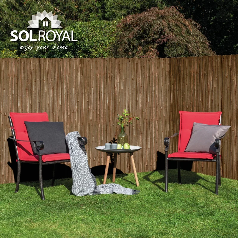 Sol Royal SolVision B89 Bambus Sichtschutz 80x600 cm für Garten