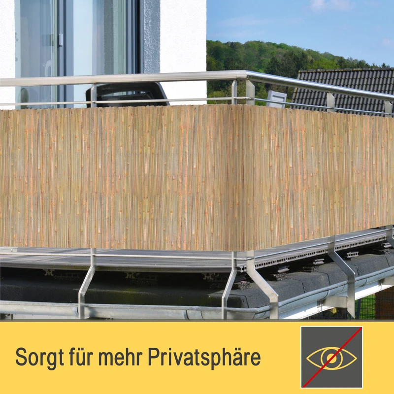Sol Royal SolVision B89 Bambus-Sichtschutzmatte 140 x 600 cm