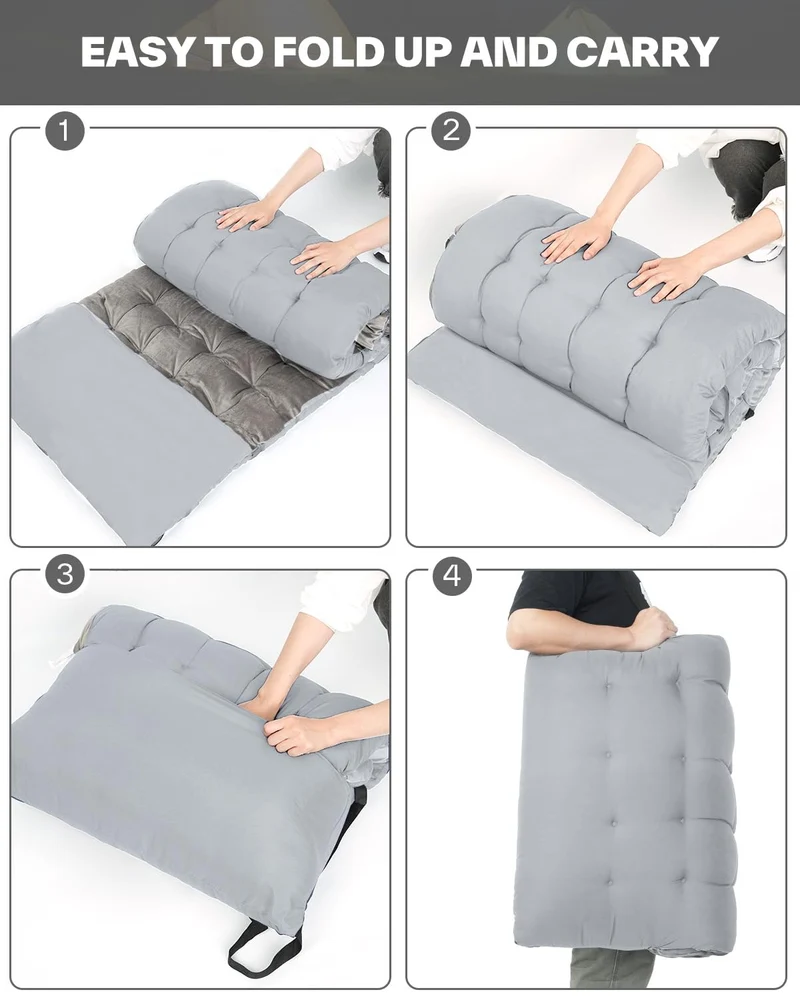 Sportneer Feldbett Auflage, Camping Matratze 190 x 71 cm, 2 kg