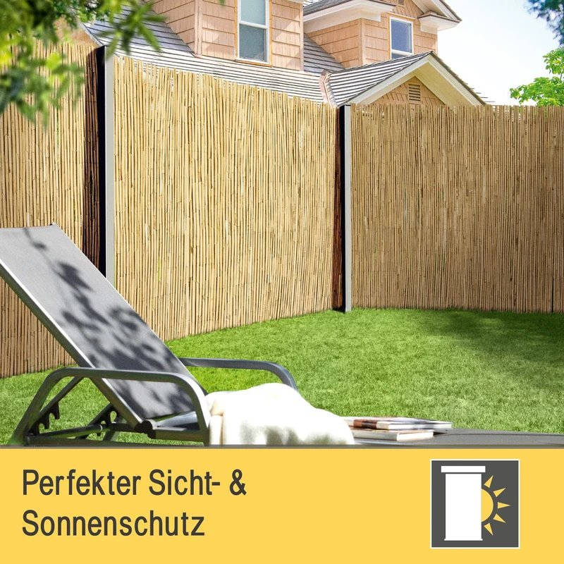 Sol Royal SolVision S36 Schilfmatte Sichtschutz 120 x 600 cm