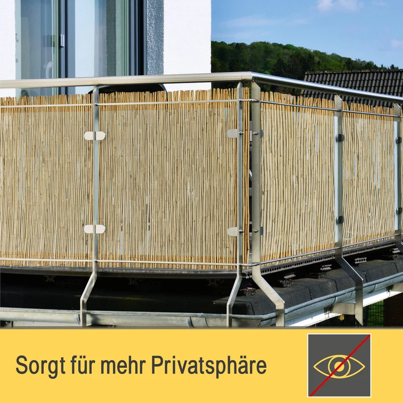 Sol Royal SolVision S36 Schilfmatte Sichtschutz 160x600 cm
