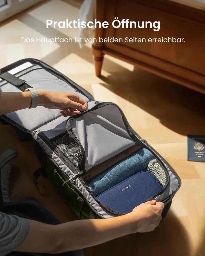 tomtoc Navigator T66 Liteway Reiserucksack 28L für 16 Zoll Laptop