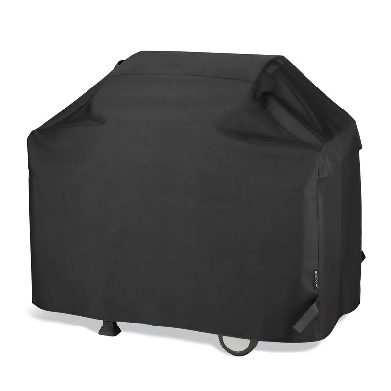 Unicook Grillabdeckung 140 cm wasserdicht, Grillhaube für Gasgrill