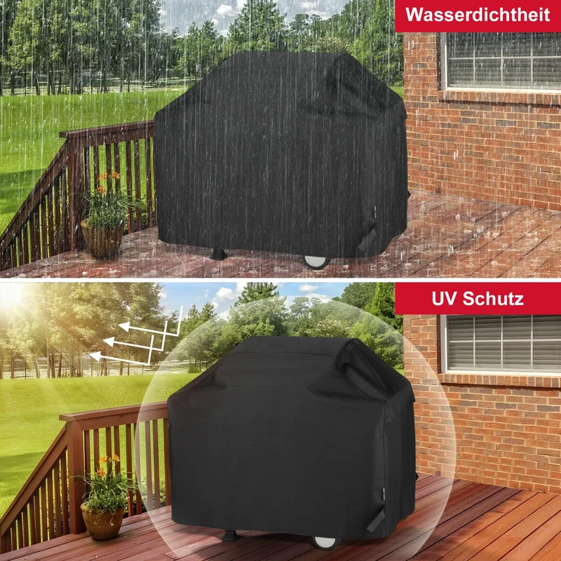 Unicook Grillabdeckung wetterfest 165 cm für Weber Genesis 400 Serie