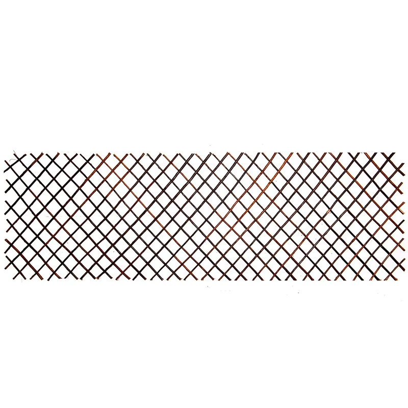 UNUS Rankgitter Weide 5er Set, ausziehbares Scherengitter 180x90 cm