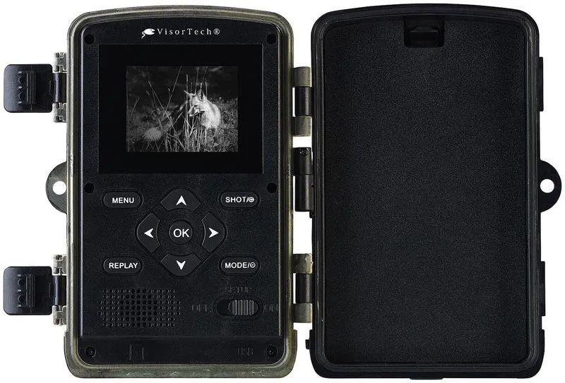 VisorTech Wildkamera WK-605.app mit WLAN, Full HD und Nachtsicht