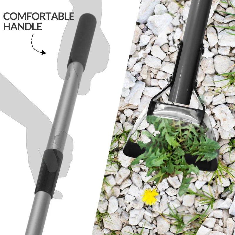 Walensee Steigbügelhacke PH-002JJN Gartenhacke mit verstellbarem Stiel