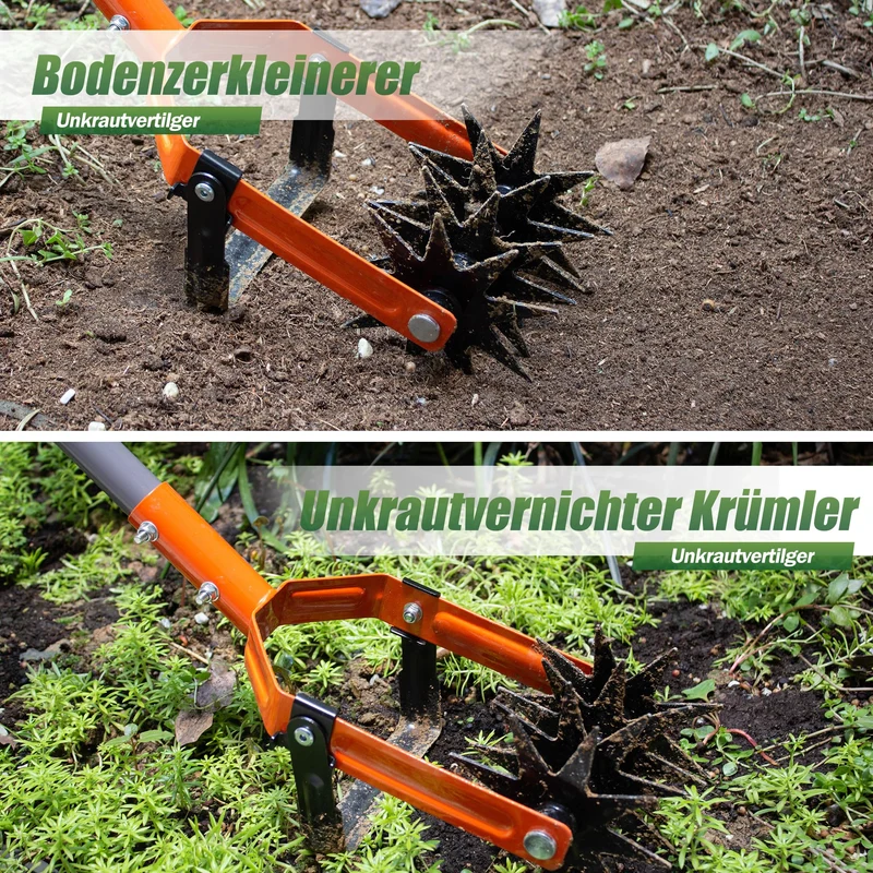 Walensee Rotationsgrubber GT-CT008 2-in-1 Gartenkultivator