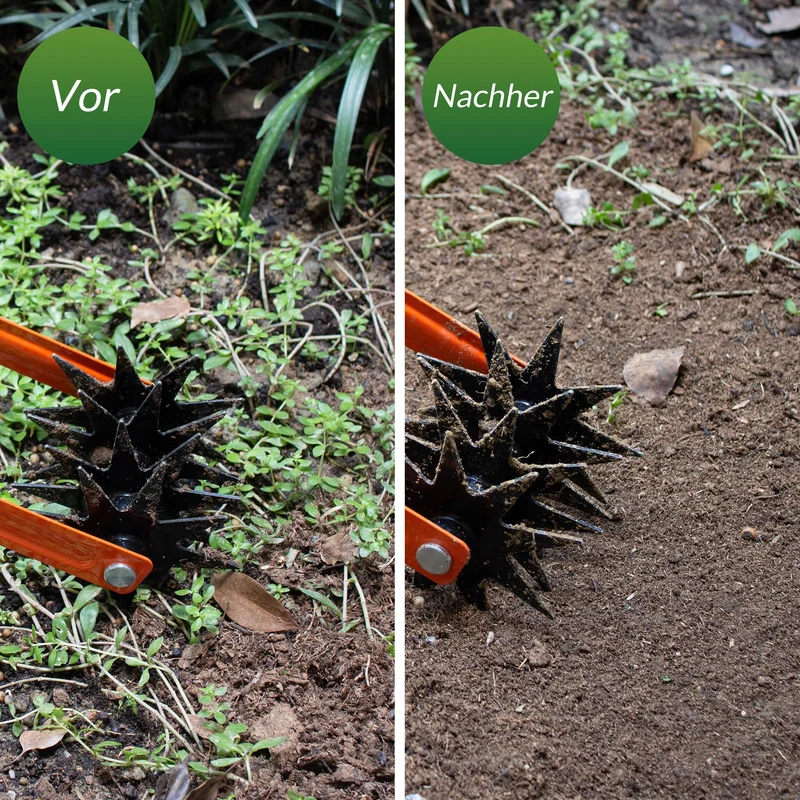 Walensee Rotationsgrubber GT-CT008 2-in-1 Gartenkultivator