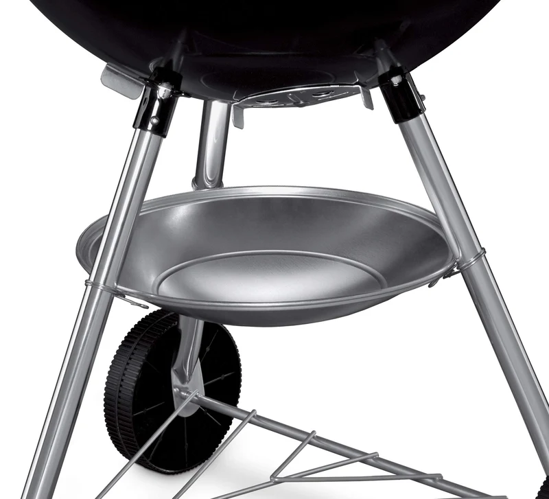 Weber Bar-B-Kettle Holzkohlegrill 47 cm mit Thermometer schwarz