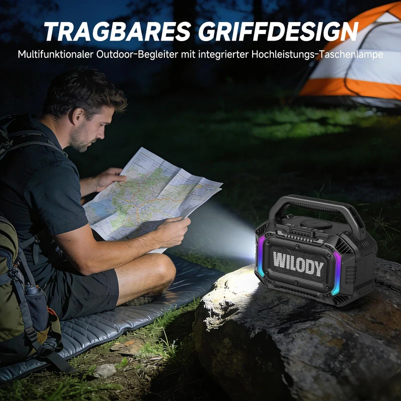 Wilody Boost10X Ultra Bluetooth Lautsprecher 100W Outdoor IPX7