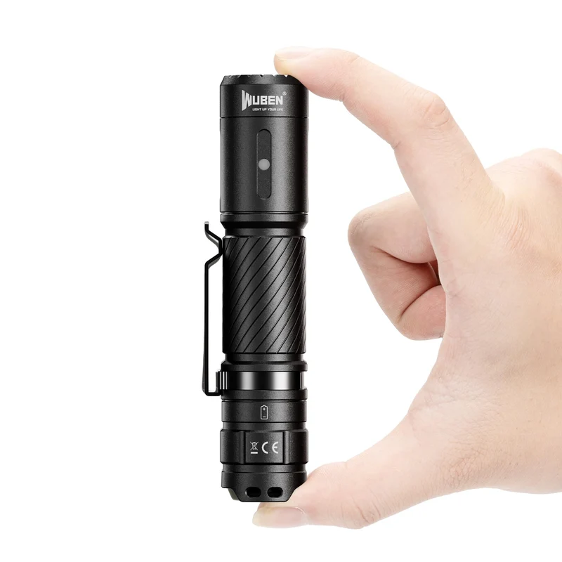 WUBEN C3 LED Taschenlampe 1200 Lumen USB-aufladbar IP68