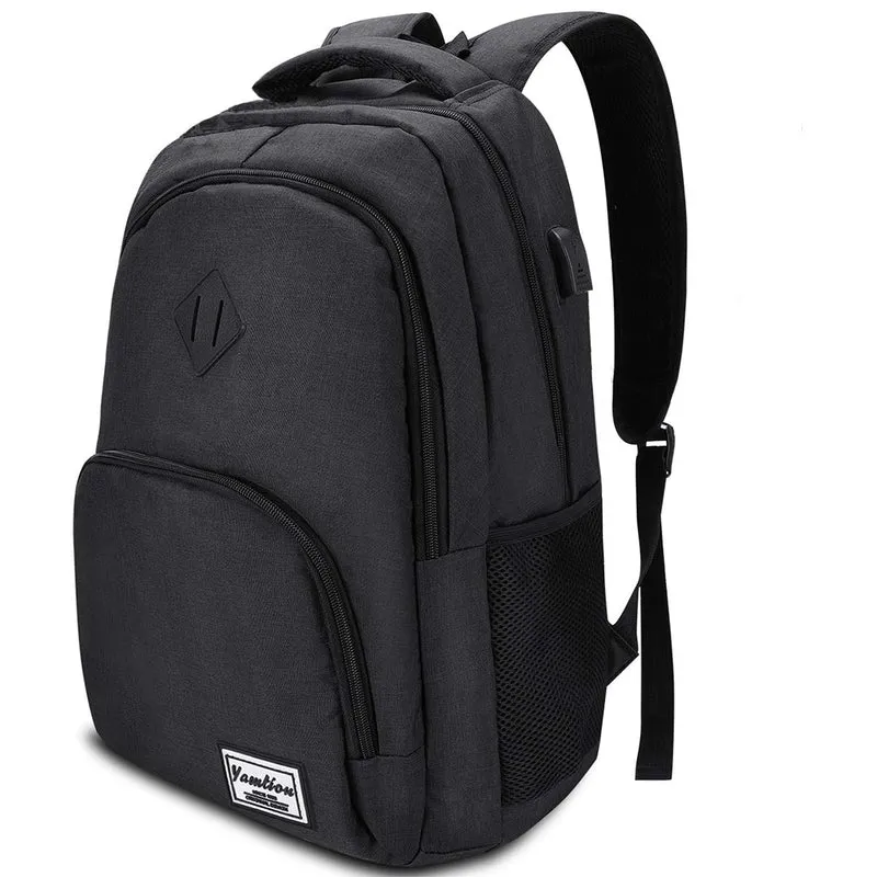 YAMTION Laptop Rucksack 17,3 Zoll Schulrucksack mit USB 32 L