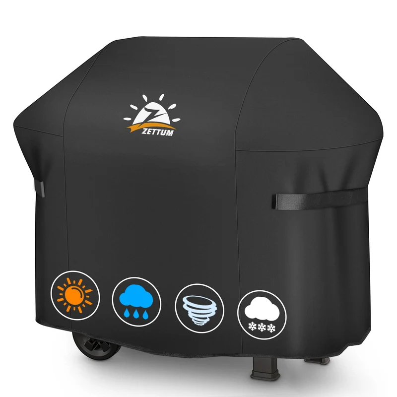 Zettum Grillabdeckung 132 cm wasserdicht für Weber Spirit 300