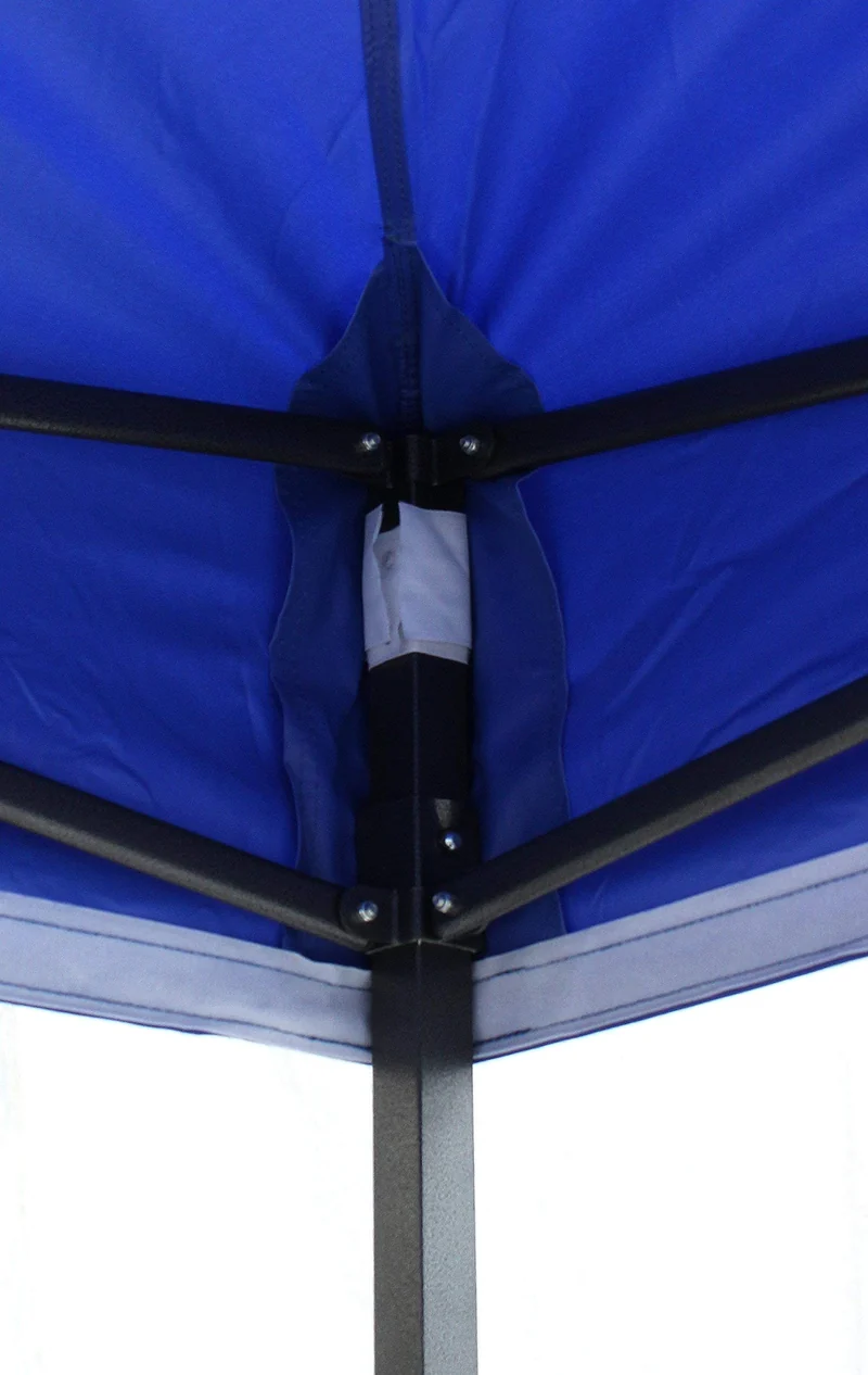 All Seasons Gazebos 3x3m Pop Up Pavillon mit 4 Seitenwänden - Königsblau