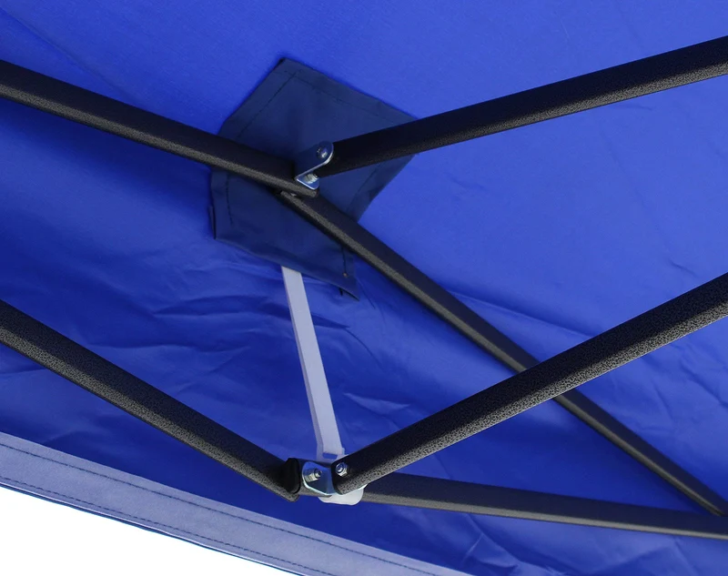 All Seasons Gazebos 3x3m Pop Up Pavillon mit 4 Seitenwänden - Königsblau