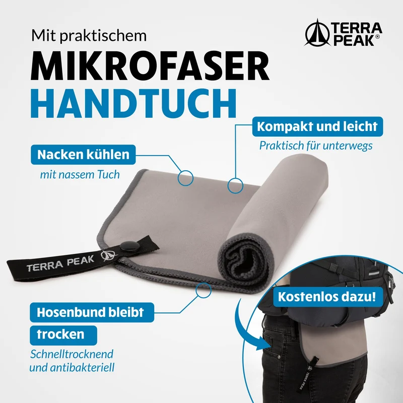Terra Peak Wanderstöcke Teleskop Carbon – Trekking & Nordic Walking