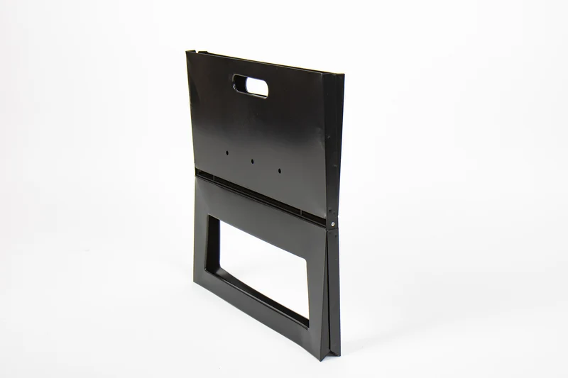 Holzkohlegrill Stahl zum klappen, Superklein, 42x27 cm
