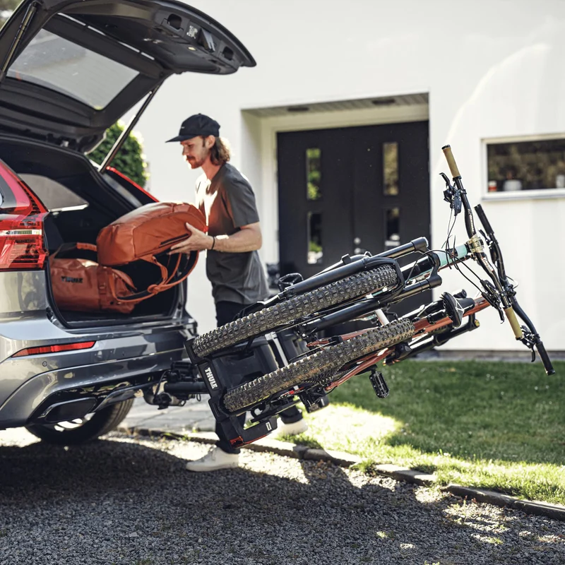 Thule EasyFold XT Fahrradträger für 2 Fahrräder – Schwarz