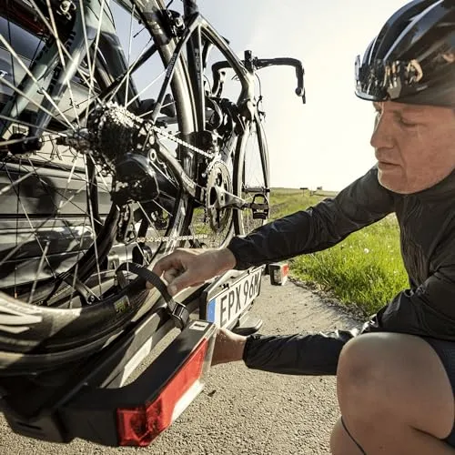 Thule EasyFold XT Fahrradträger für 2 Fahrräder – Schwarz