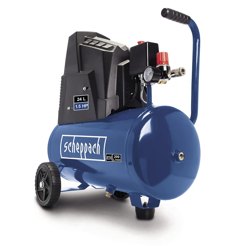Scheppach Kompressor HC25o - ölfrei 24L 8 bar inkl. Werkzeug Set