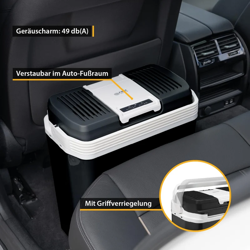 TZS First Austria Kühlbox 24L thermoelektrisch 12V/230V – Schwarz